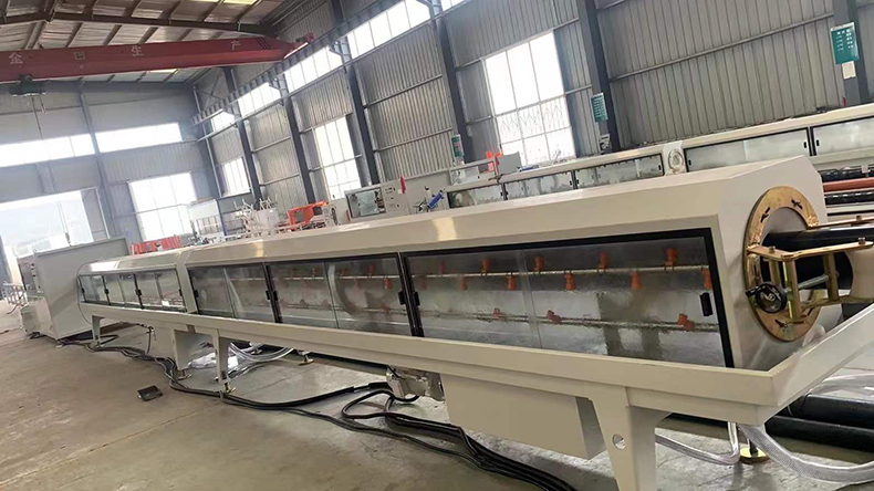 110-250-315HDPEMPP給水電力管（guǎn）兩層三層共擠複合管材生產線 製（zhì）管機器