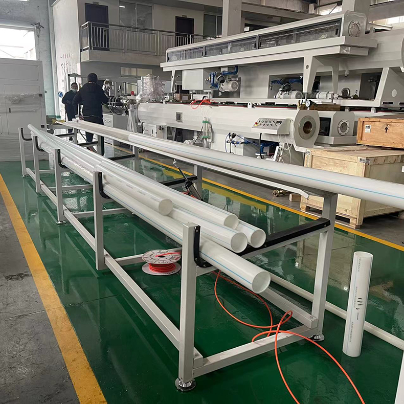 HDPE20-63-110塑料管材（cái）生（shēng）產線 管材生產（chǎn）設備 張家港PE管材擠出機（jī） 製管機器廠家