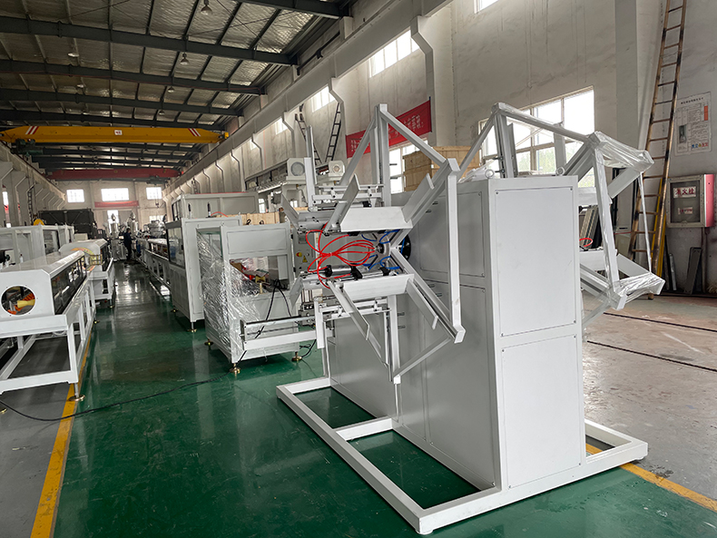 HDPE20-63盤管擠出生產線 塑（sù）料管材生產設備 擠出（chū）設備 張家港管材擠出機（jī）