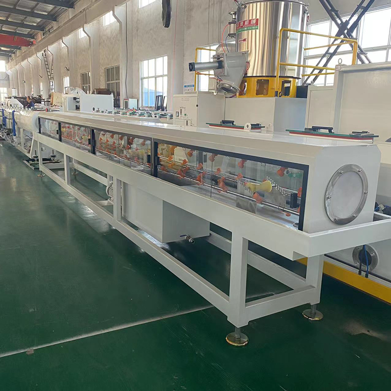 PE50-250管材生（shēng）產線 塑料（liào）管材生產設備 pe兩層三層管材擠出機